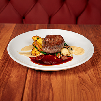 Our Cape Grim Grass-Fed Filet is a perfectly balanced and refined dish made to satisfy on every level.