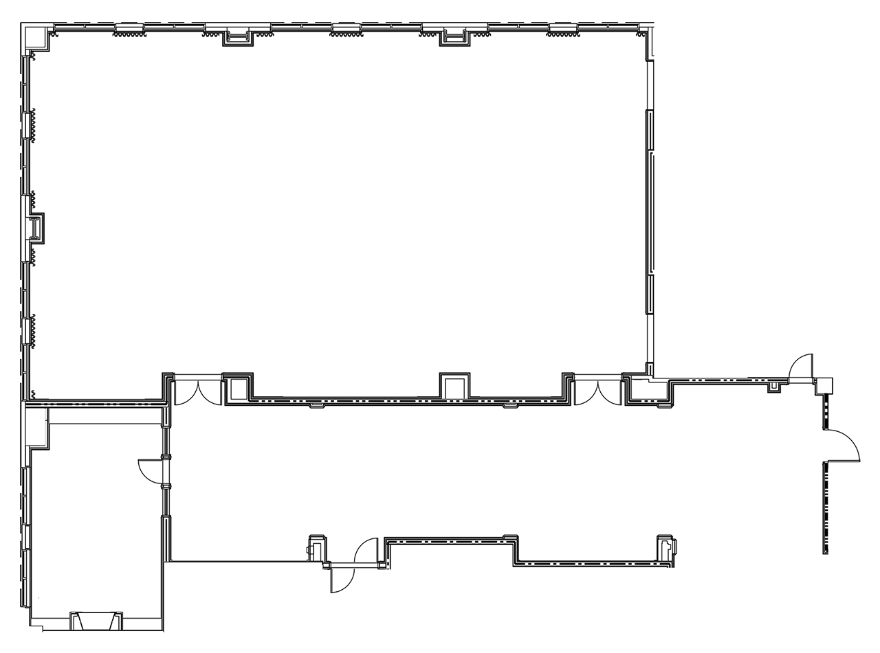The floor plan for The Great Room.